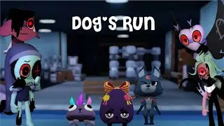 Dog's Run! Coal, Pebble and Eclipse! #Dandyworld #roblox