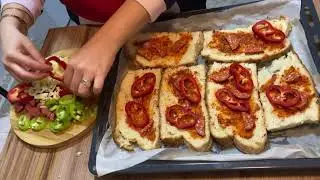Yalancı pizza 🍕 #yalancıpizza #pratiktarifler #pizzatarifleri #pizzarecipe #pizza #aperatif 
