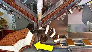 The World's Largest Ice Cream Sandwich Factory!