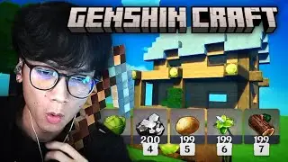 They Put MINECRAFT in GENSHIN?