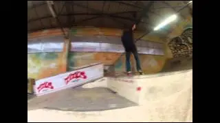 Nik Fuchs at the Boost skatehall
