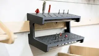Making a French Cleat Cutter Rack using Shaper Origin