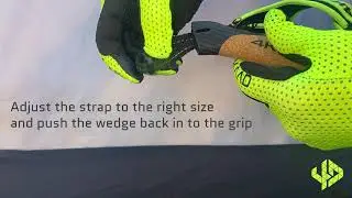 How to change a ski pole strap, Tutorial ski poles