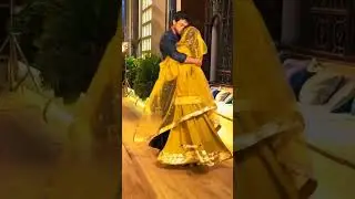 Seher Hone Ko Hai Pool Scene BTS 🔥💝 Parth Samthaan & Rishita Kothari | #mahir #shorts