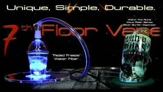 ELEV8 Glass - Faded Freeze Water Filter