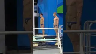 Watch for the diving, stay for the commentary 🔥 #teamgb