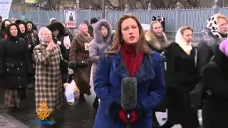 Ukraine protesters gear up for Sunday's rally