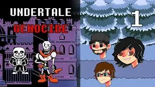 Undertale Genocide Stream Ft. ProtonToad & Darkedge Part 1