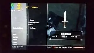 Elder Scrolls V: Skyrim on the linx vision 8 (crappiest gameplay on the planet)