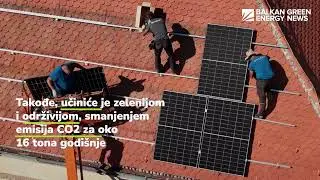 Solarna elektrana na krovu &scaron;kole Du&scaron;an Jerković u Rumi   prva &scaron;kola prozjumer u Sremu