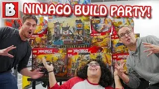 Build Party!!! LEGO NINJAGO Summer 2018 Wave is HERE!