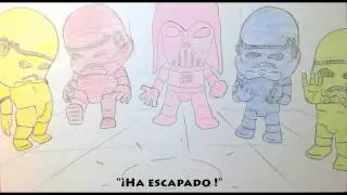 Storyboard Cereales Froot Loops Star Wars