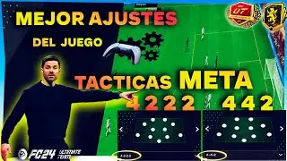 Táctica META 4222, 442 y La Mejor configuración del juego