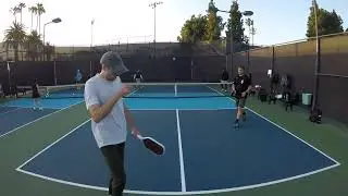 6/5/24 Round Robin play at ATC. Jon and Alex vs Justin and Marty.