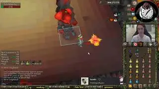 Very Average and Clean 50 Minute OSRS Inferno Speedrun Example (from livestream)