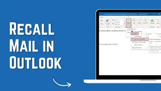 How To Recall Mail in Outlook