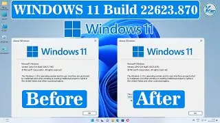 ✅ How To Update Windows 11 22622.746 To 22623.870 | Windows 11 New Update 22623.870 (KB5018499)