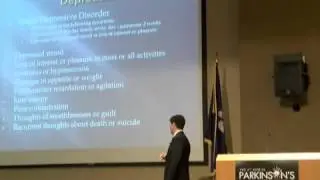 Dr. Glenn Kidder- Depression and Anxiety in Parkinson's Disease (2013)