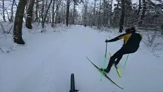 Мещерский парк на велосипеде 1ого января