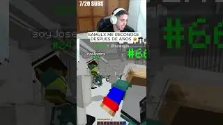 SAMULX ME RECONOCE!! #Puxqh #SquidGamesColombia #minecraft