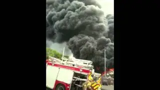 Byker Bank scrapyard fire 4