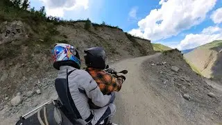 360 Mountain Altai, ascent to the Katu Yaryk pass on a BMW F700GS