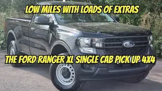 Why the 2024 Ford Ranger XL Single Cab is the PERFECT WORK TRUCK