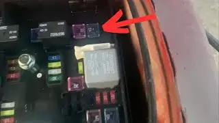 Blower Motor Relay J-Case Fuse 40A Location Chevrolet Sonic 2012-2020