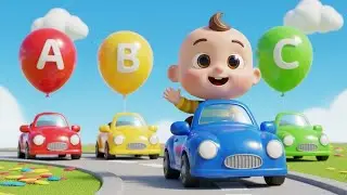 ABCD song with vehicles | learn the Alphabets with cars | Nursery rhymes for kids #cars 