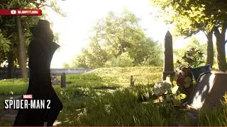 NOIR Visit Uncle BEN & Aunt MAY Grave | MARVEL'S SPIDER-MAN 2
