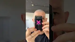 Бритье головы шейвером Gamma+ X-Cell