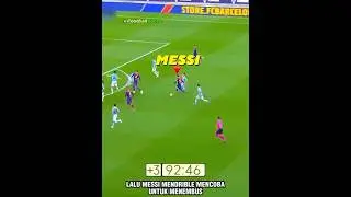 Lionel Messi's Final Touch at Barcelona 🥹