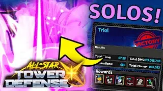 [SOLO] Trial 5 Strategist Full AutoSkip | Roblox All Star Tower Defense X
