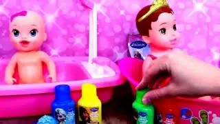 Little Mommy Bubbly Bathtime Baby Doll with Bath Paint Paw Patrol by Disney