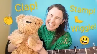Clap, Stamp, Wiggle and Groove Song @BeckyBops Fun action song! Simple songs for toddlers!🎵👏😃