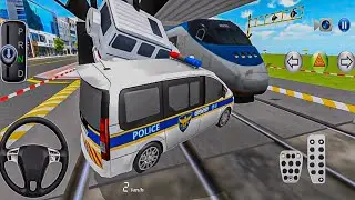 New G-Wagon & Police Cars vs Bullet Train 🚄🚓 | 3D Driving Class | Android Gameplay