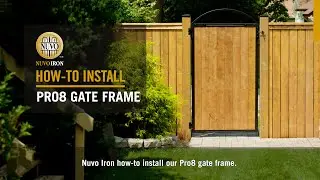 How- to Install: Pro Gate Frame (PRO8) | Nuvo Iron