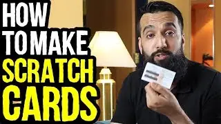 Scratch Card Business | How To Make Scratch Cards  | Urdu Hindi Punjabi (BUSINESS IDEA)