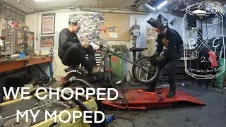 Building the moped chopper