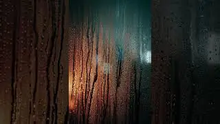 Cozy Rain on Window 🌧️ | Relax, Unwind & Rest (No Music)