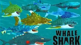 Whale Shark Attack Simulator 2020 - PRESENTING ALL SHARKS & MONSTERS  - Android Gameplay  [FHD]