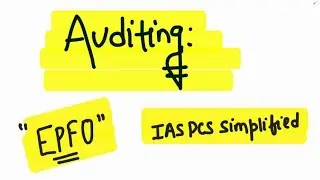 Auditing  | UPSC EPFO | @iaspcssimplified