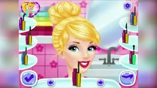 Cinderella Dress Up Game / Play Fun Spa Makeup Dress Up Design Games For Girls