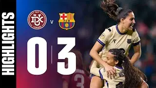 LIGA F | DUX LOGRO&Ntilde;O 0 vs 3 FC BARCELONA 🔵🔴