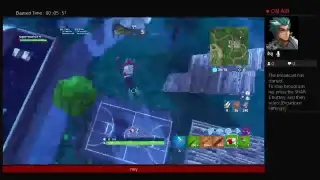 Nightmare Wolf's fortmite gameplay