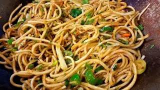 How To Make Restaurant Style Veg Hakka Noodles Recipe | Veg Hakka Noodles | Veg Noodles Ki Vidhi