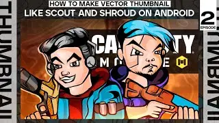 How to make Thumbnail like Scout ,Shroud and Snax ll How To Make Gaming Thumbnail On Android