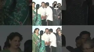New Telangana CM Revanth Reddy, his family take blessings of Sonia Gandhi