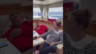 Учеба у нас на яхте по расписанию, не смотря на вахты и ночные переходы
