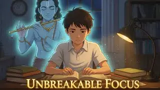 UNBREAKABLE FOCUS | Krishna Vani for Students | Exam Concentration Meditation 🔥